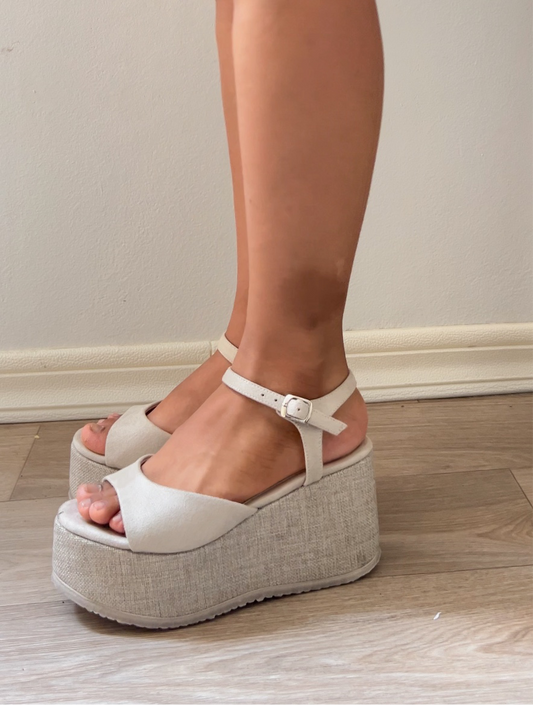 Sandalias Lucy yute arena