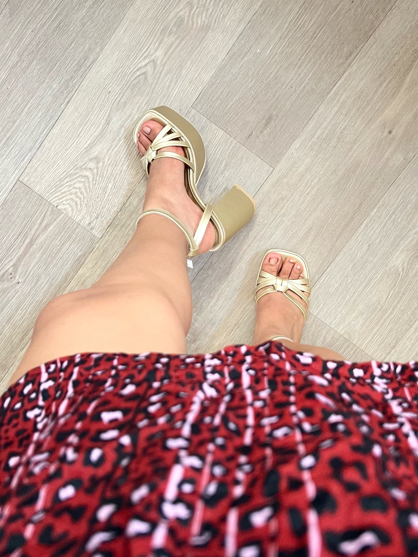 Tacón dorado - Steffi