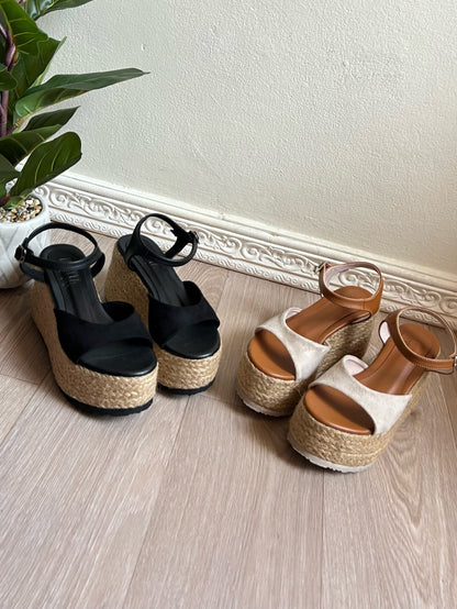 Sandalias camel soguilla - Lucy