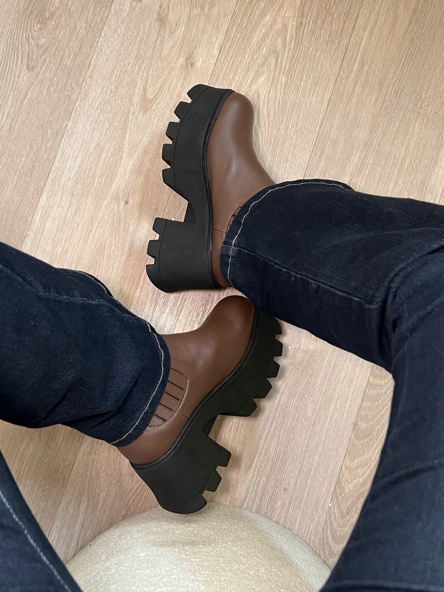 Botín chocolate - Chelsea