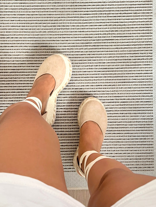 Alpargatas Neela beige soga