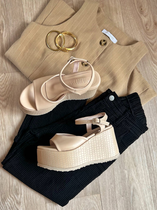 Sandalias beige - Lucy