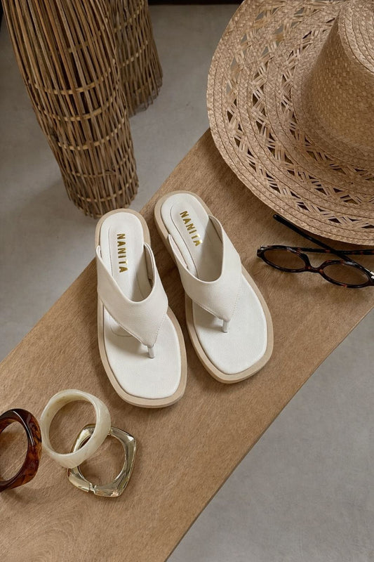 Sandalias Isla hueso