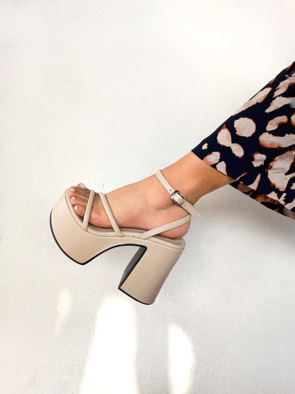 Tacones capuccino - Venus