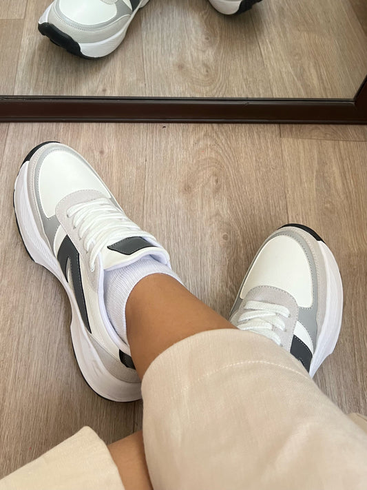 Zapatilla Nicki blanca