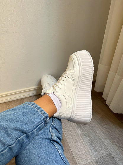 Zapatilla blanca - Megan