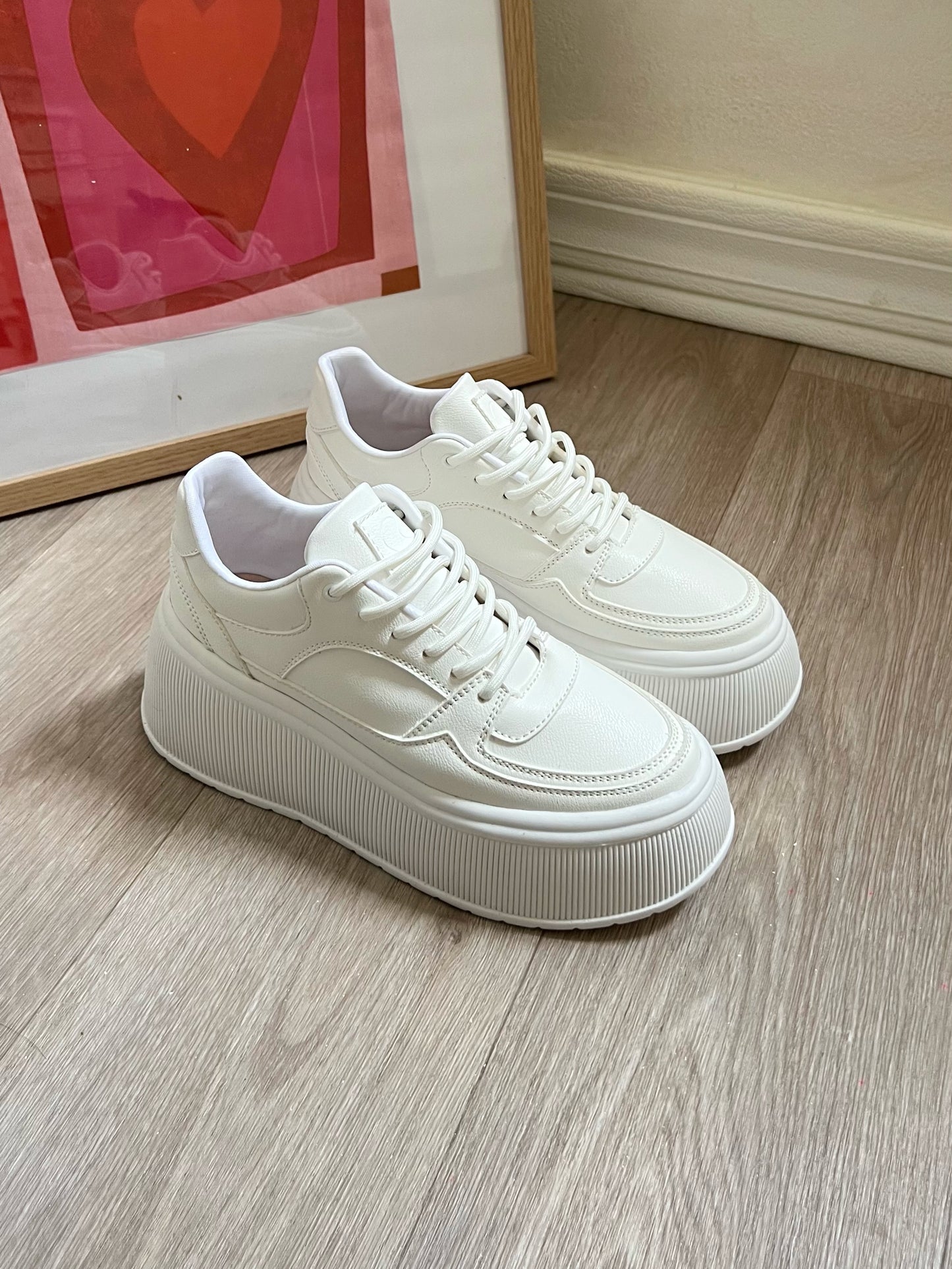 Zapatilla blanca - Megan