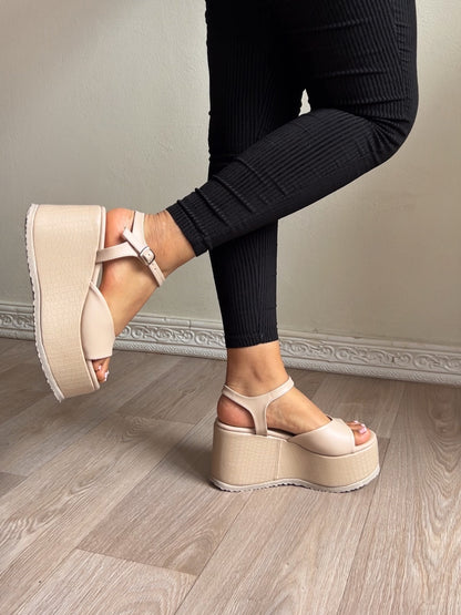 Sandalias beige - Lucy