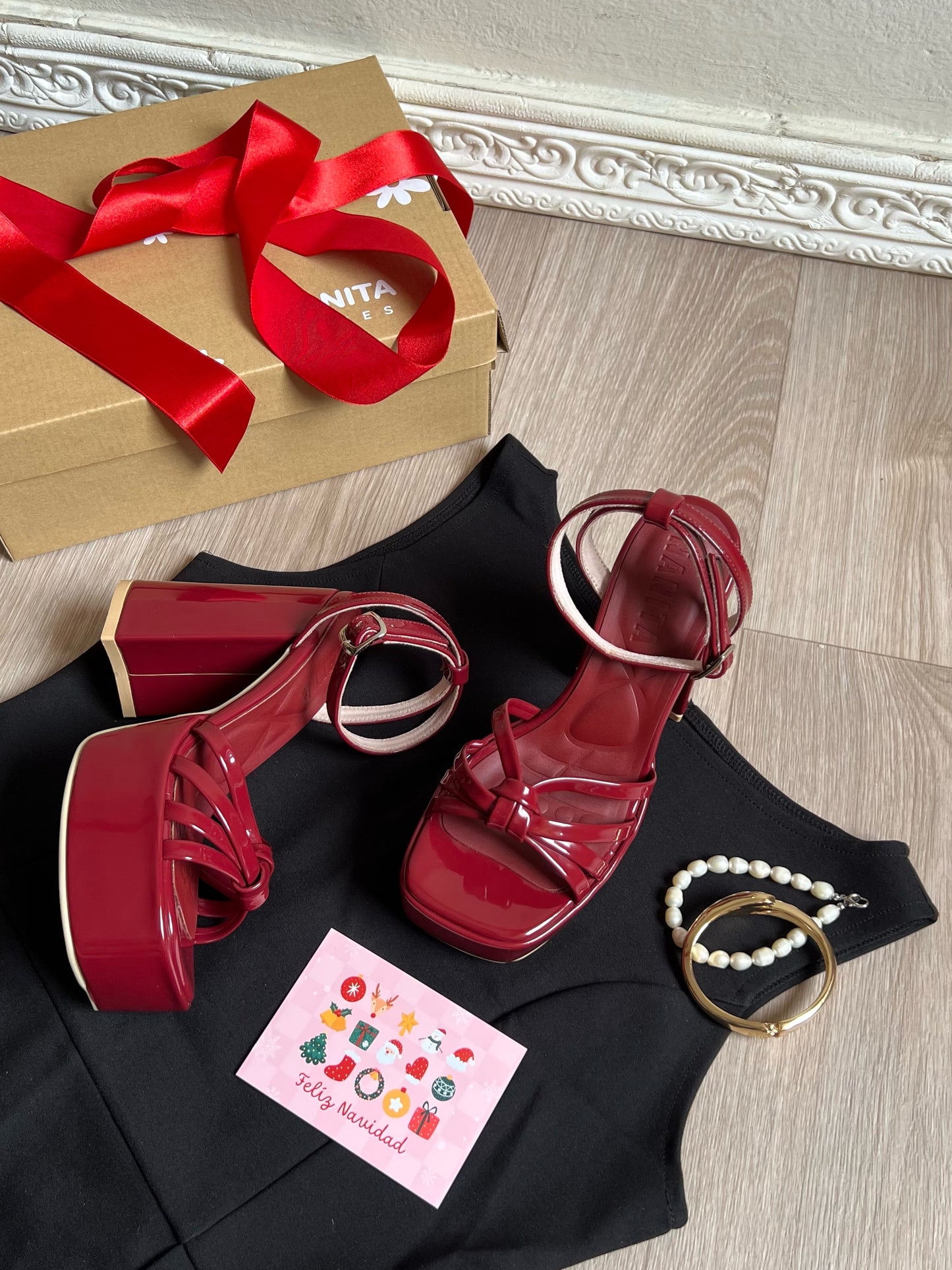 Tacones Borgoña - Steffi