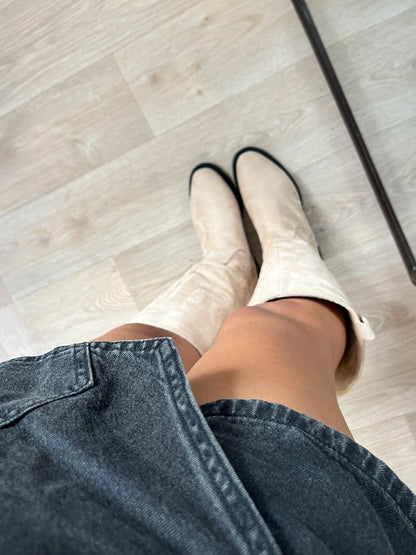 Bota Milán Beige Latte