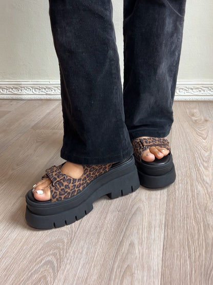 Sandalias Print Ofelia - Negro