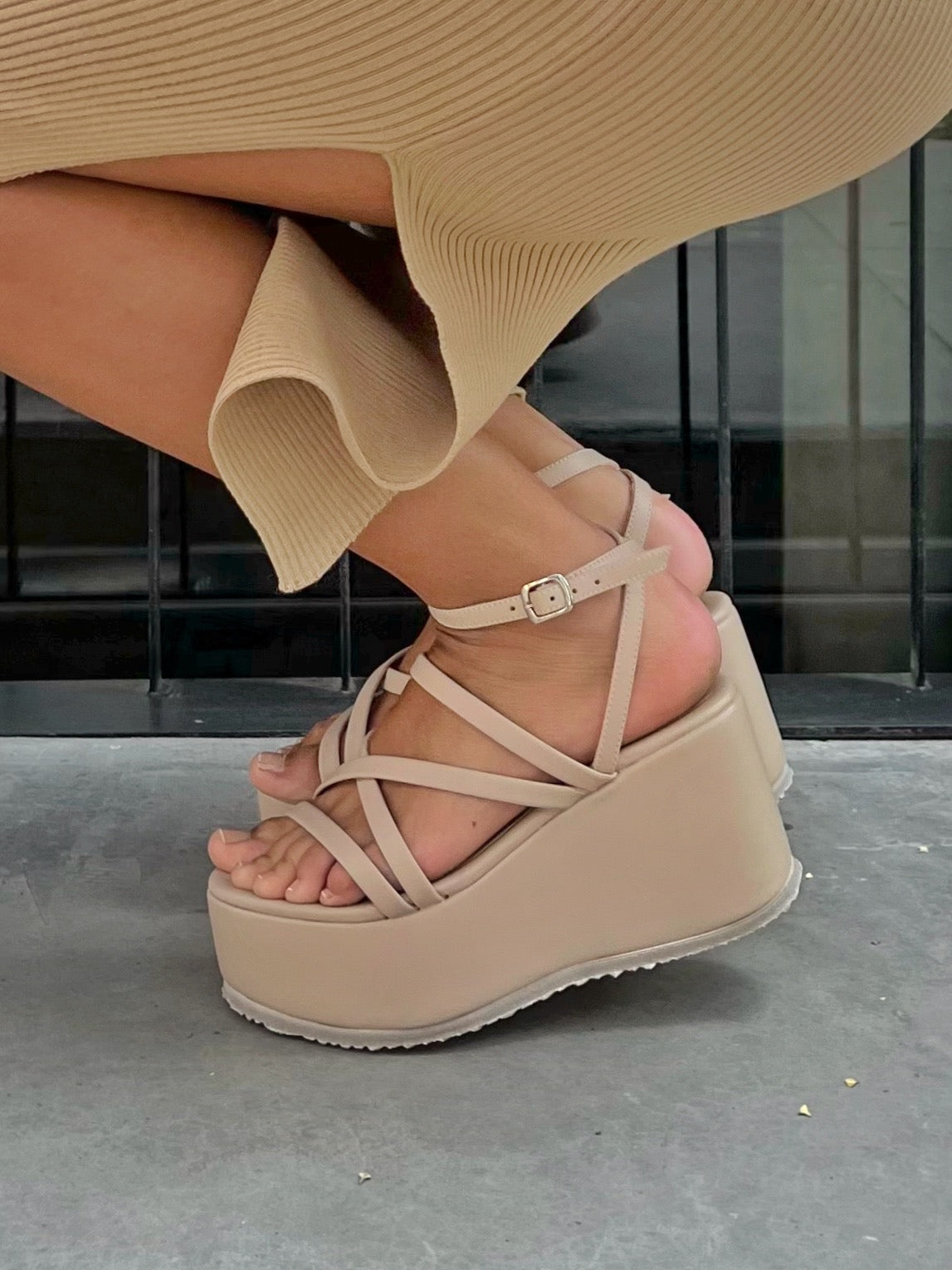 Sandalias Estella - Beige
