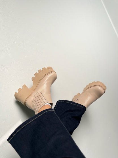 Botín beige - Chelsea