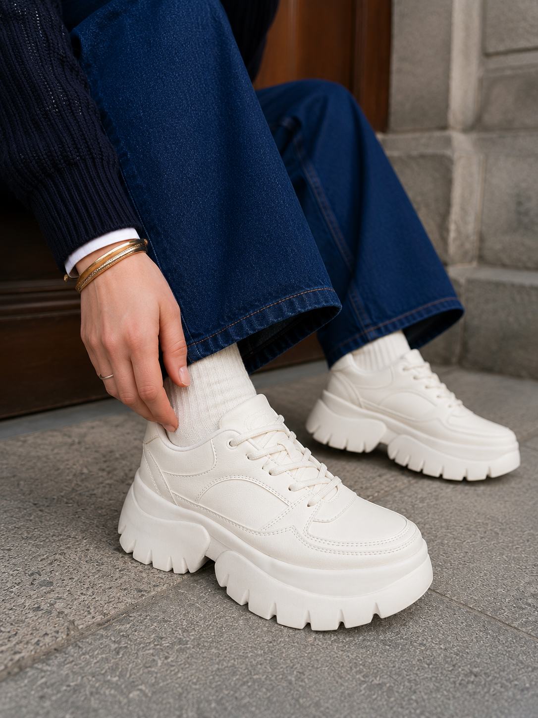 Zapatillas Abbi blanco