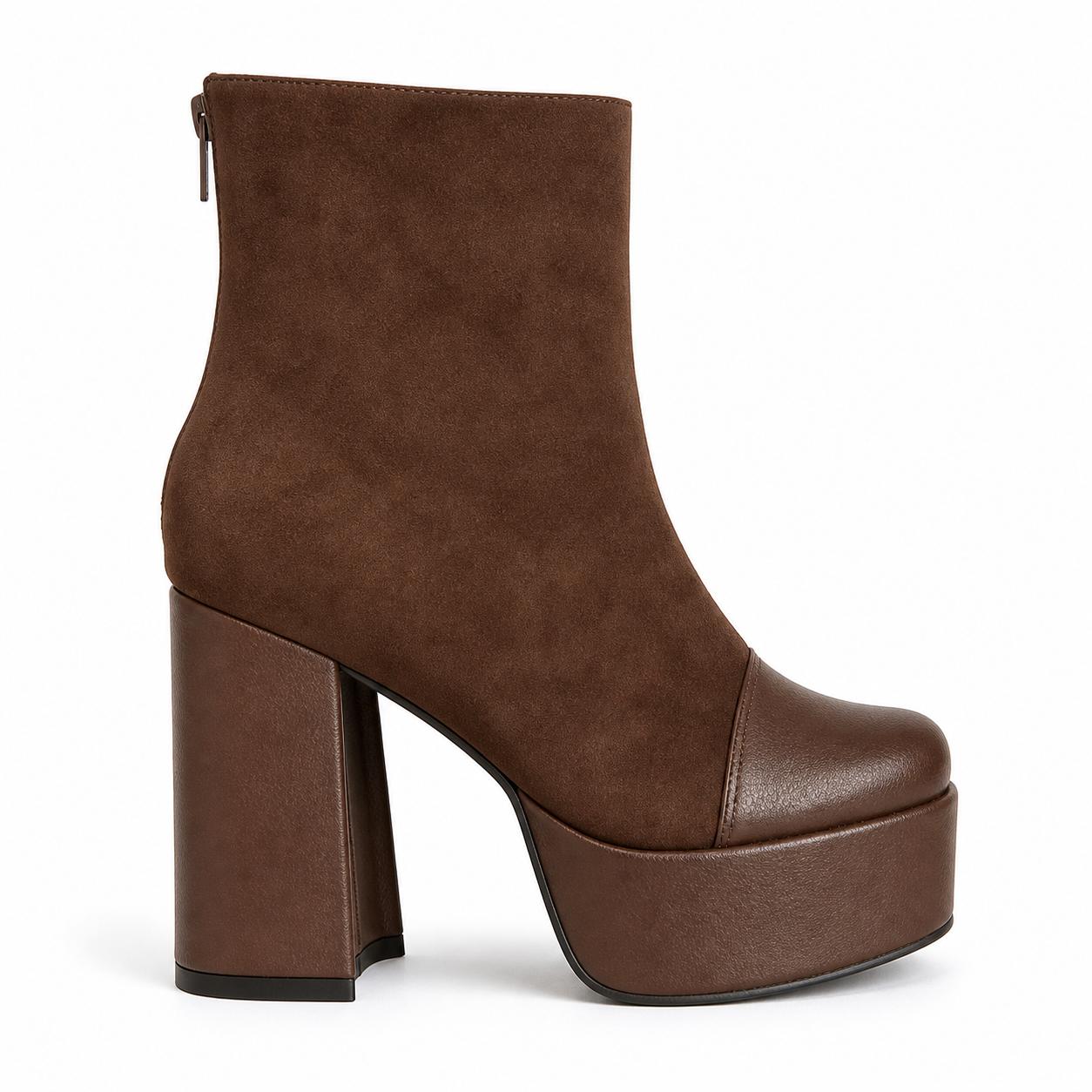 Botines York suede mocca