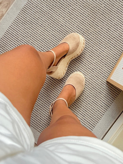 Alpargatas Neela beige soga
