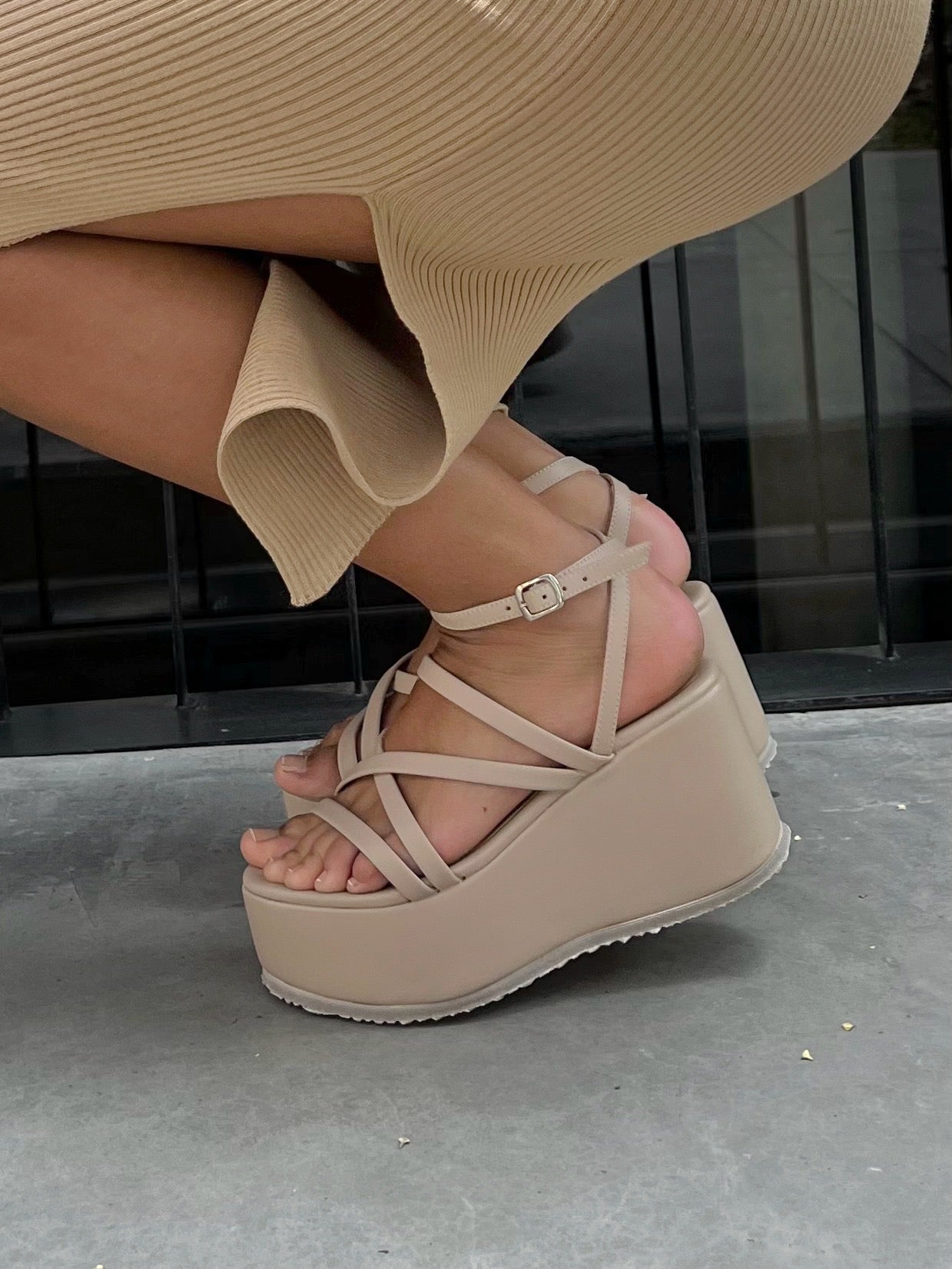 Sandalias Estella - Beige