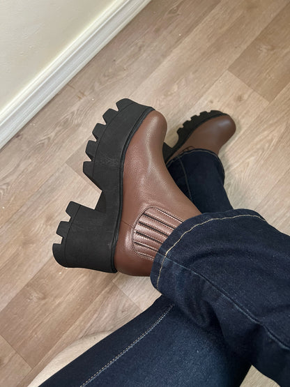 Botín chocolate - Chelsea