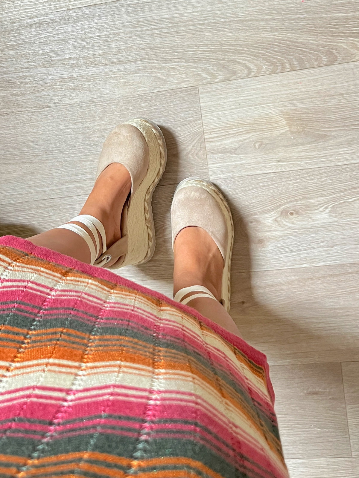 Alpargatas Neela beige soga