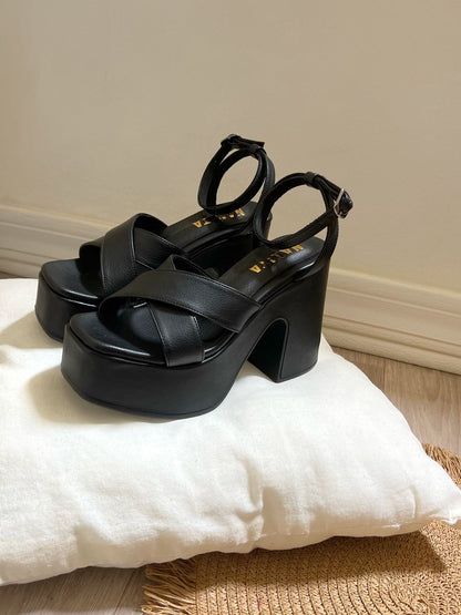 Sandalias Total Black - Bombai
