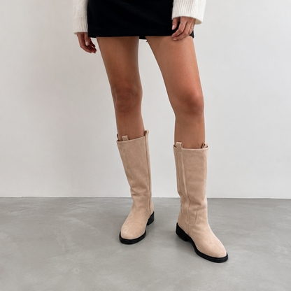 Bota Milán Beige Latte